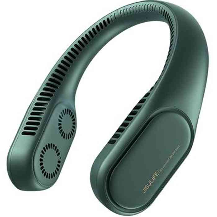 JISULIFE FA12R Neck Rechargeable Bladeless Twin Turbine Fan